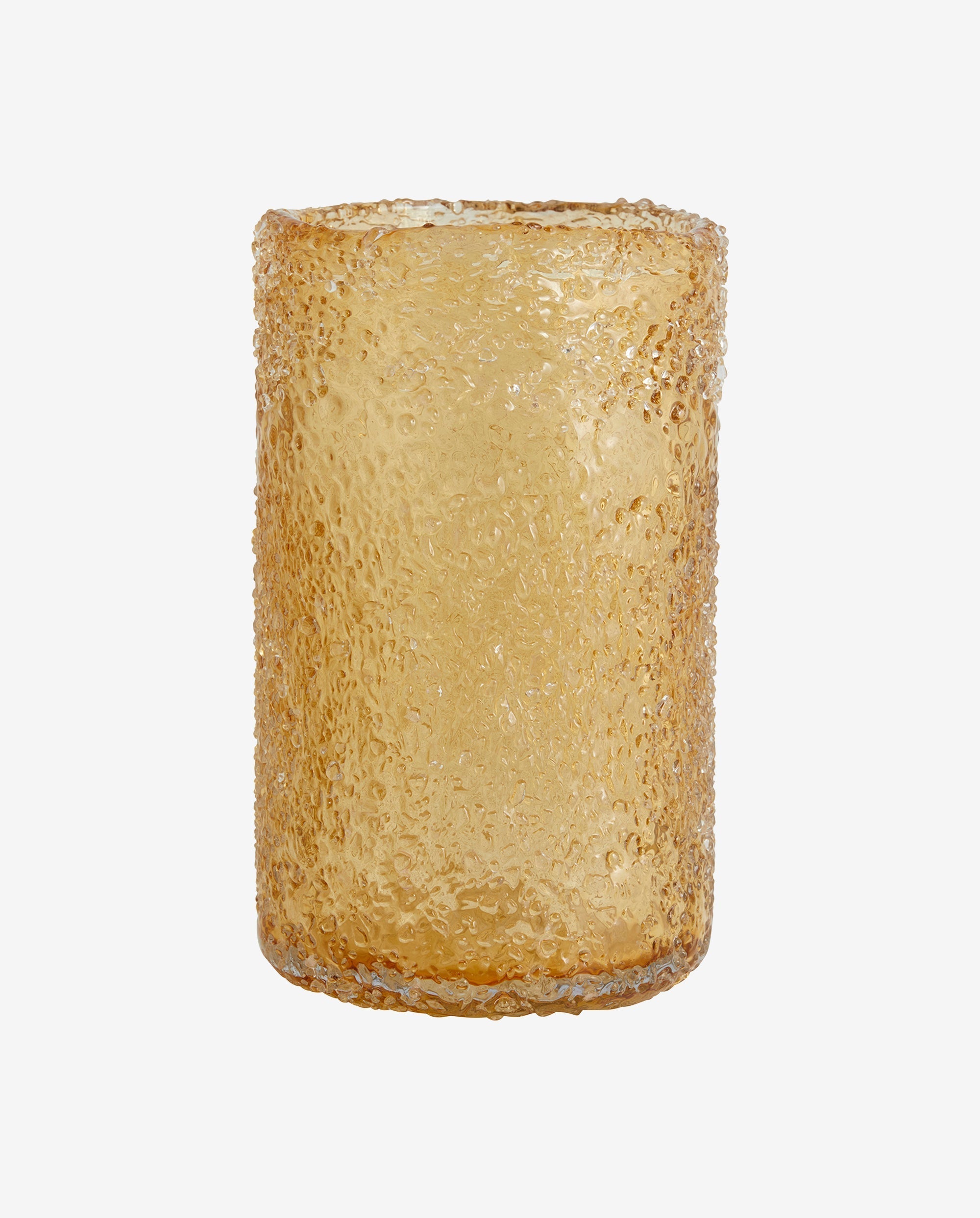 CLYDE vase, L - amber