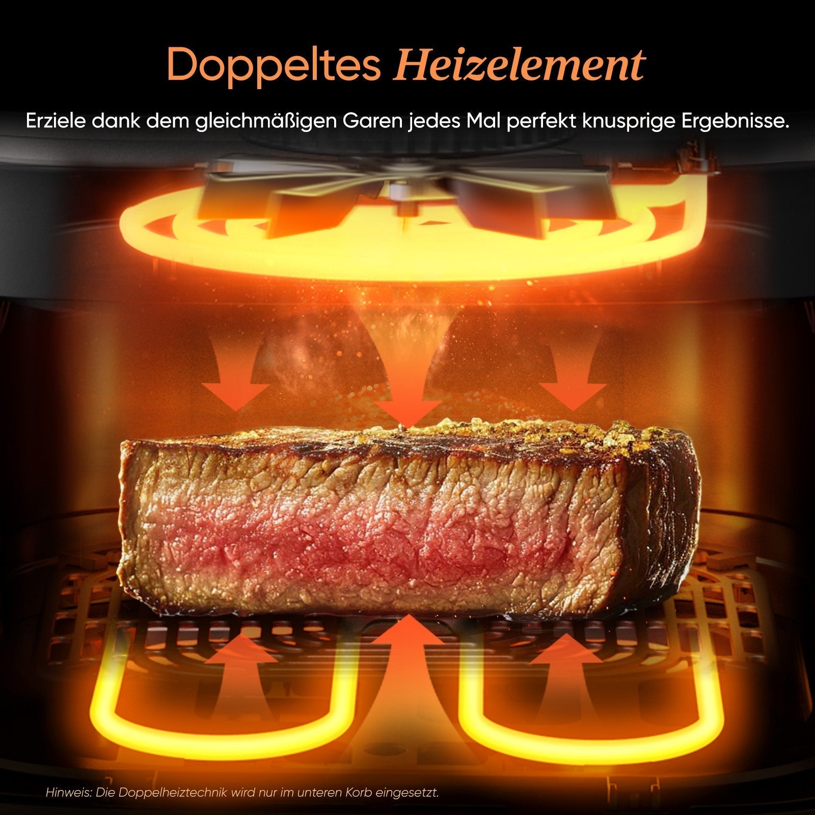 COSORI Turbo Tower™ 10,8-Liter Heißluftfritteuse Pro