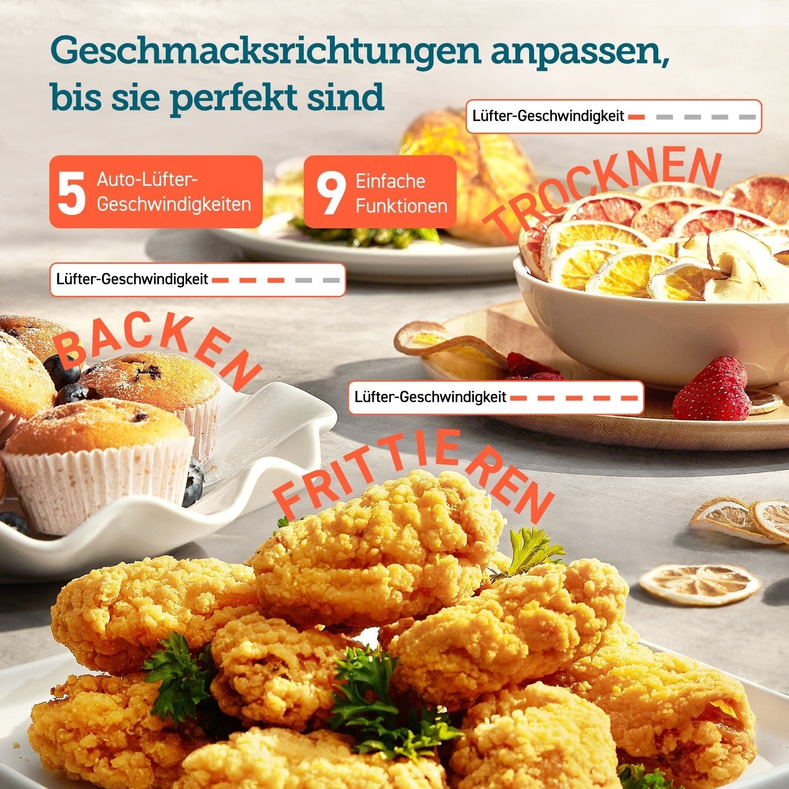 COSORI TurboBlaze™ 6.0-Liter Heißluftfritteuse